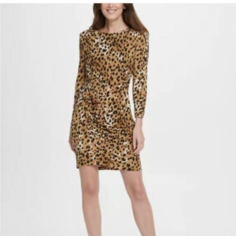 DKNY  Animal print dress Size 6